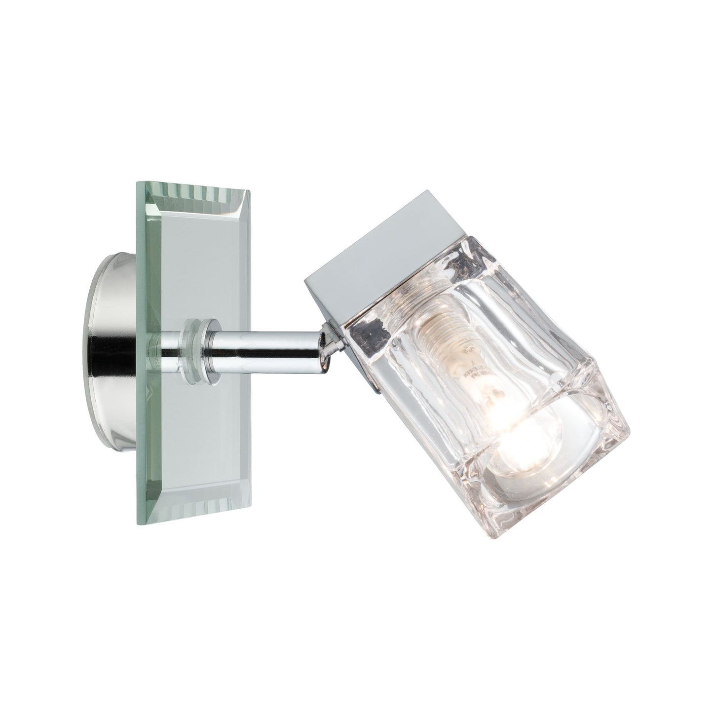 Paulmann WallCeiling Trabani IP44 max. 20W G9 Chrom/Transparent 230V Metall/Glas