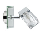 Paulmann WallCeiling Trabani IP44 max. 20W G9 Chrom/Transparent 230V Metall/Glas