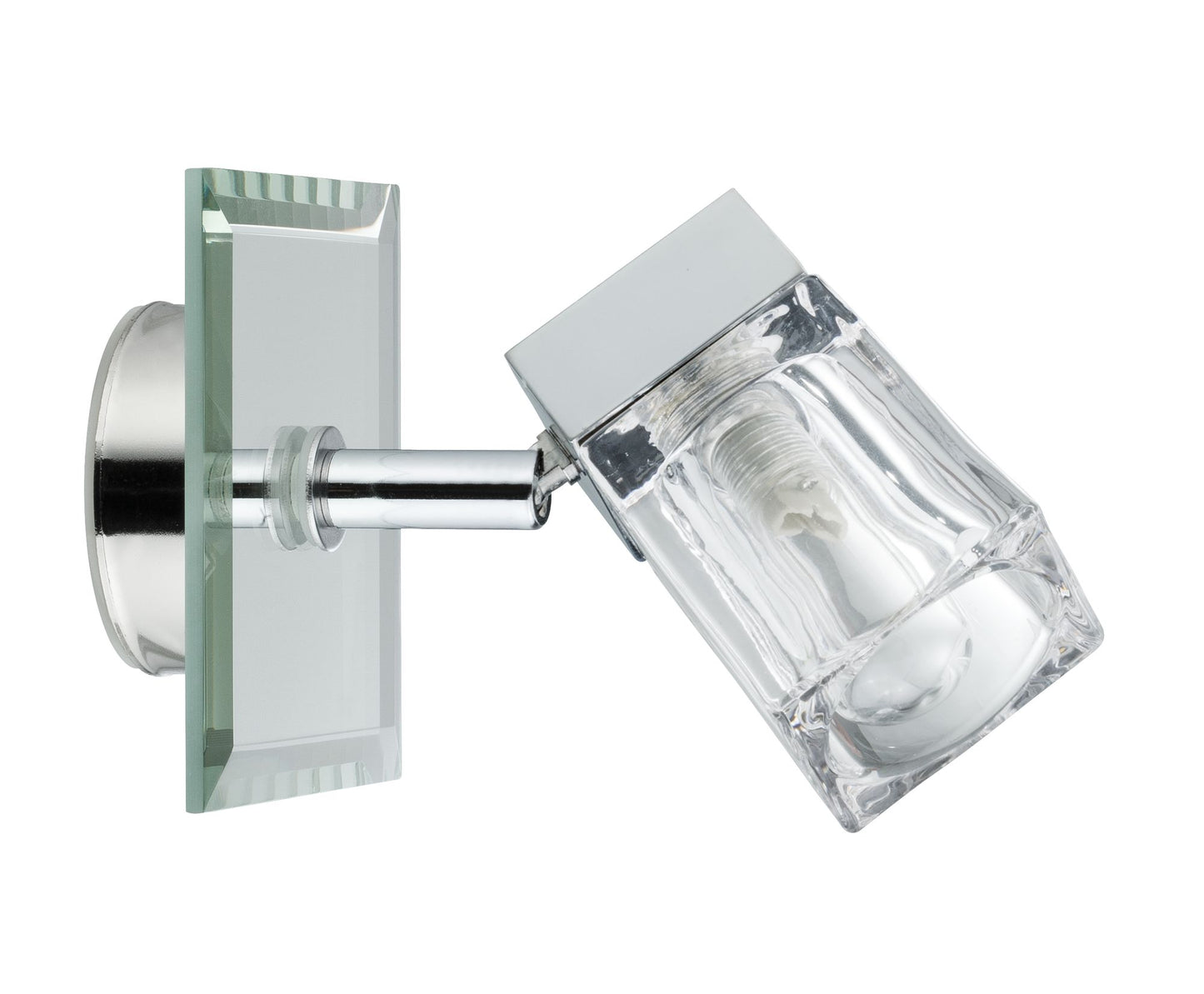 Paulmann WallCeiling Trabani IP44 max. 20W G9 Chrom/Transparent 230V Metall/Glas