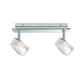Paulmann WallCeiling Trabani IP44 max. 2x20W G9 Chrom/Transparent 230V Metall/Glas