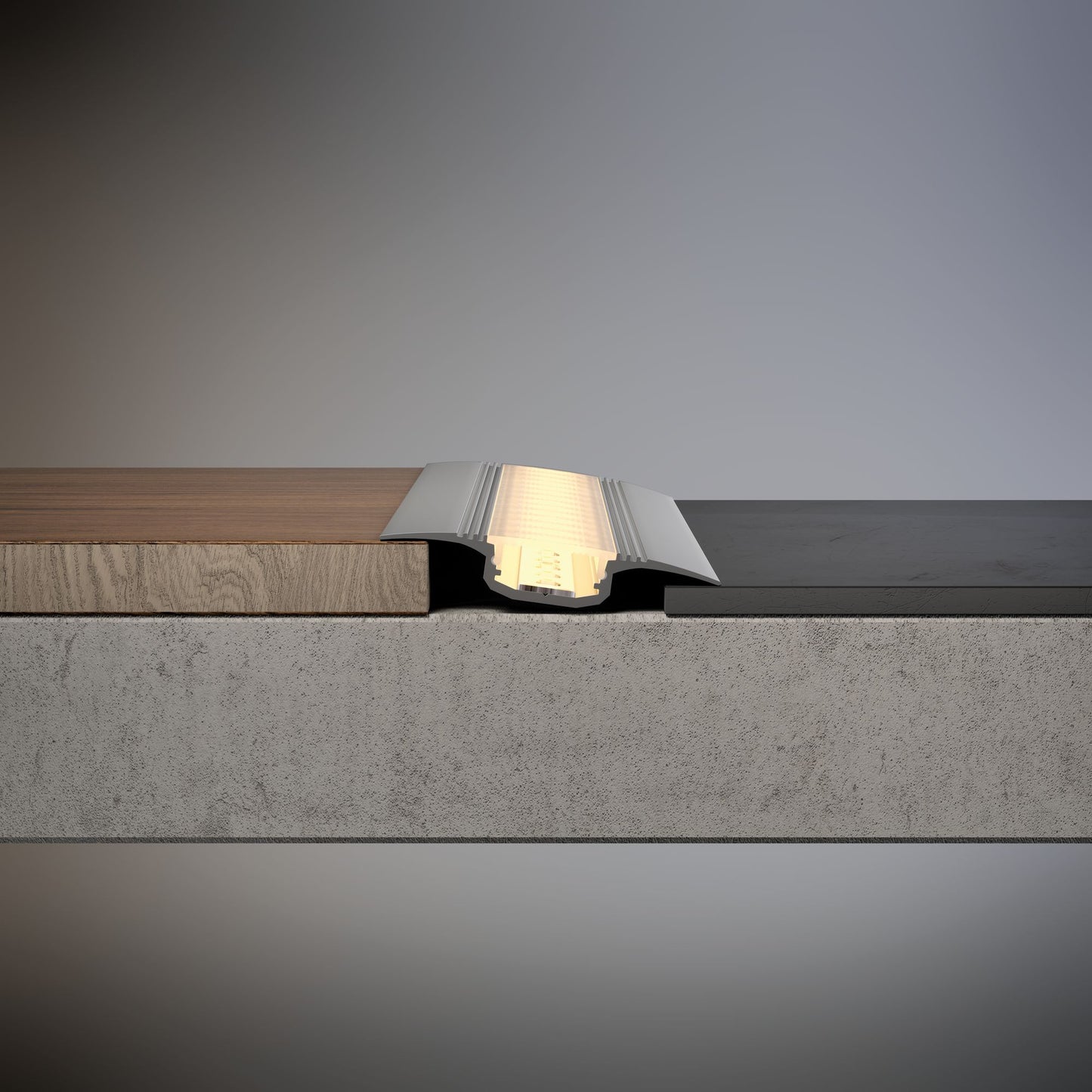 Paulmann Function Step Profil Diffusor 200cm Alu eloxiert/Satin Alu/Kunststoff