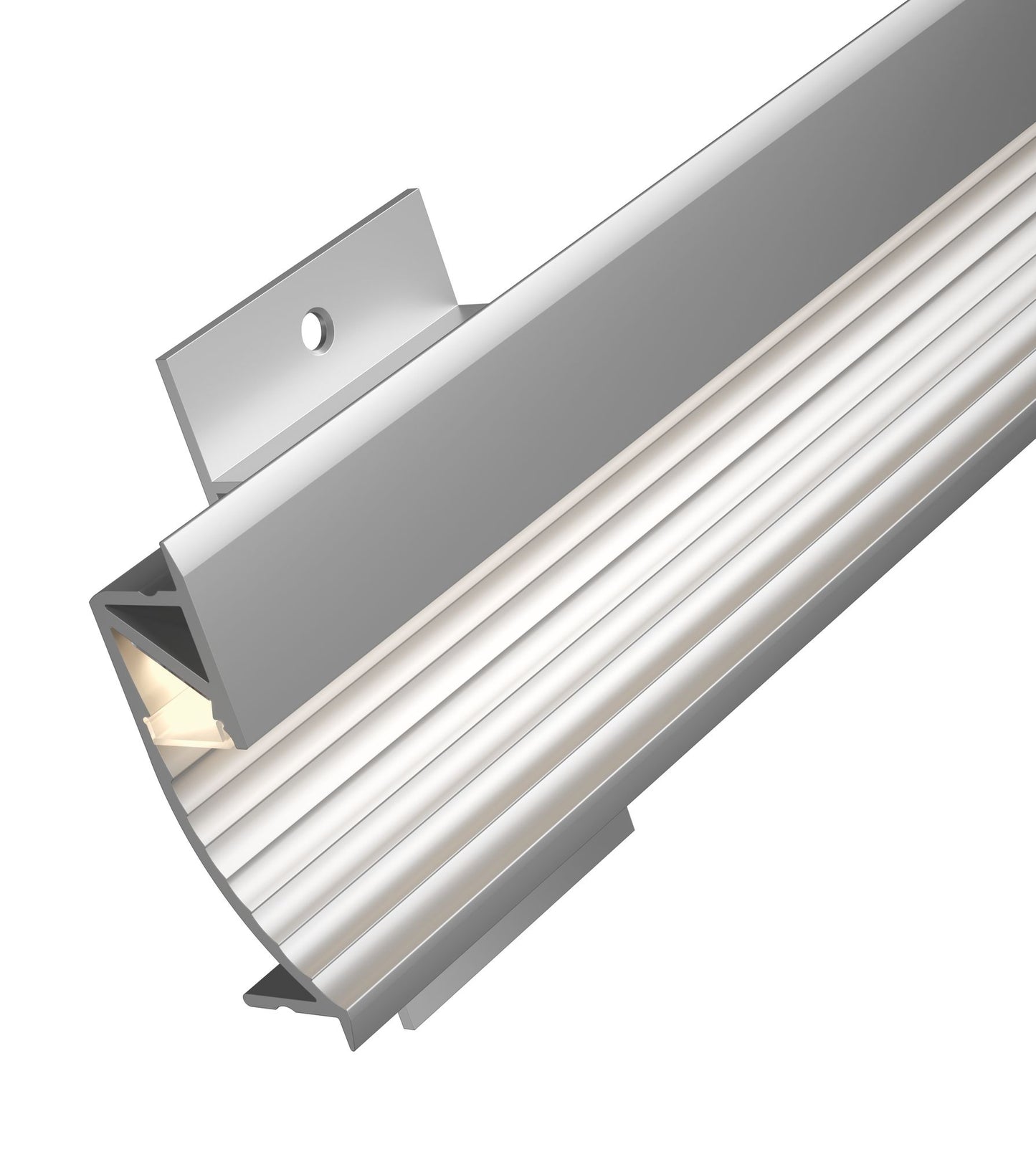 Paulmann Function Cup Profil Diffusor 200cm Alu eloxiert/Satin Alu/Kunststoff