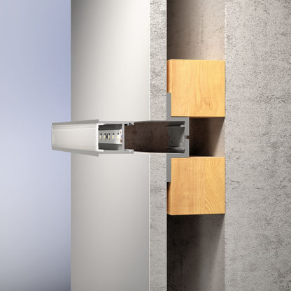 Paulmann Function Deep Profil Diffusor 100cm Alu eloxiert/Satin Alu/Kunststoff