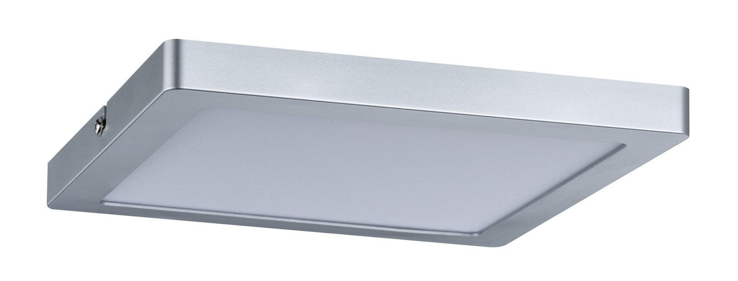 Paulmann WallCeiling Atria LED-Panel 220x220mm 20W Chrom matt 230V Kunststoff