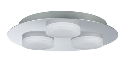 Paulmann WallCeiling Doradus IP23 LED 3x4,7W 250mm Chrom 230V Metall/Kunststoff