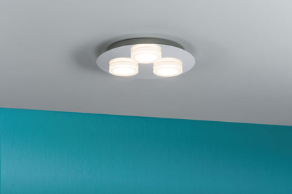 Paulmann WallCeiling Doradus IP23 LED 3x4,7W 250mm Chrom 230V Metall/Kunststoff