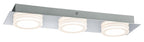 Paulmann WallCeiling Doradus IP23 LED 3x4,7W Chrom 230V Metall/Kunststoff