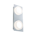 Paulmann WallCeiling Doradus IP23 LED 2x4,7W Chrom 230V Metall/Kunststoff