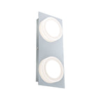 Paulmann WallCeiling Doradus IP23 LED 2x4,7W Chrom 230V Metall/Kunststoff