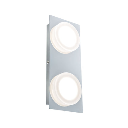 Paulmann WallCeiling Doradus IP23 LED 2x4,7W Chrom 230V Metall/Kunststoff