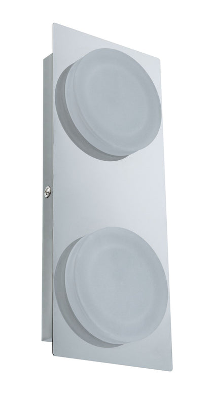Paulmann WallCeiling Doradus IP23 LED 2x4,7W Chrom 230V Metall/Kunststoff
