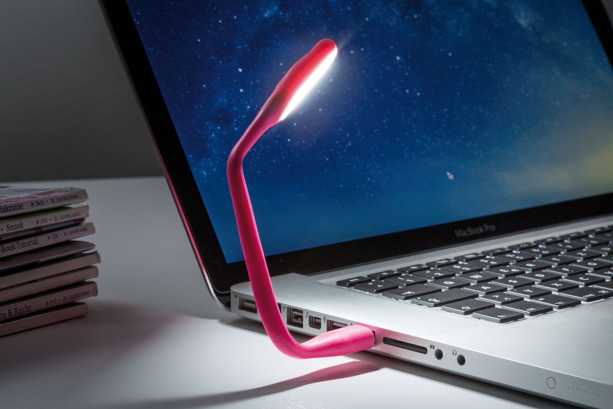 Paulmann Function USB-Leuchte TB Tageslichtweiß 0,5W 5V Pink Kunststoff