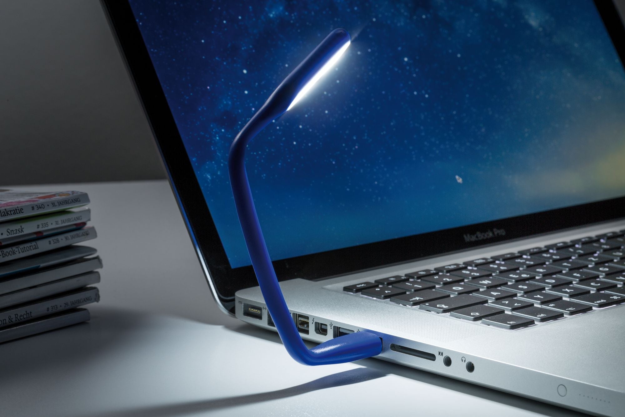 Paulmann Function USB-Leuchte TB Tageslichtweiß 0,5W 5V Blau Kunststoff