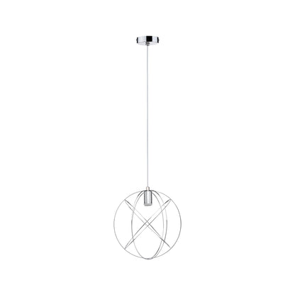 Paulmann Galacta Pendelleuchte IP44 max 20W E27 Chrom 230V Metall
