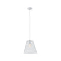 Paulmann Calma Pendelleuchte IP44 max 20W E27 Weiß 230V Metall