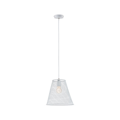 Paulmann Calma Pendelleuchte IP44 max 20W E27 Weiß 230V Metall
