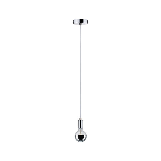 Paulmann Pendelleuchte IP44 max 20W E27 Chrom 230V Metall