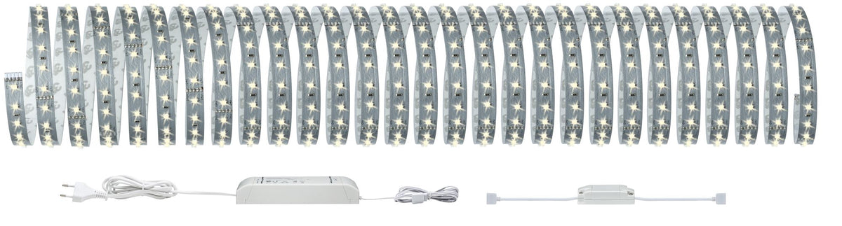 Paulmann Function MaxLED 500 BLE Basisset 10m Warmweiß 53,5W 230/24V Silber