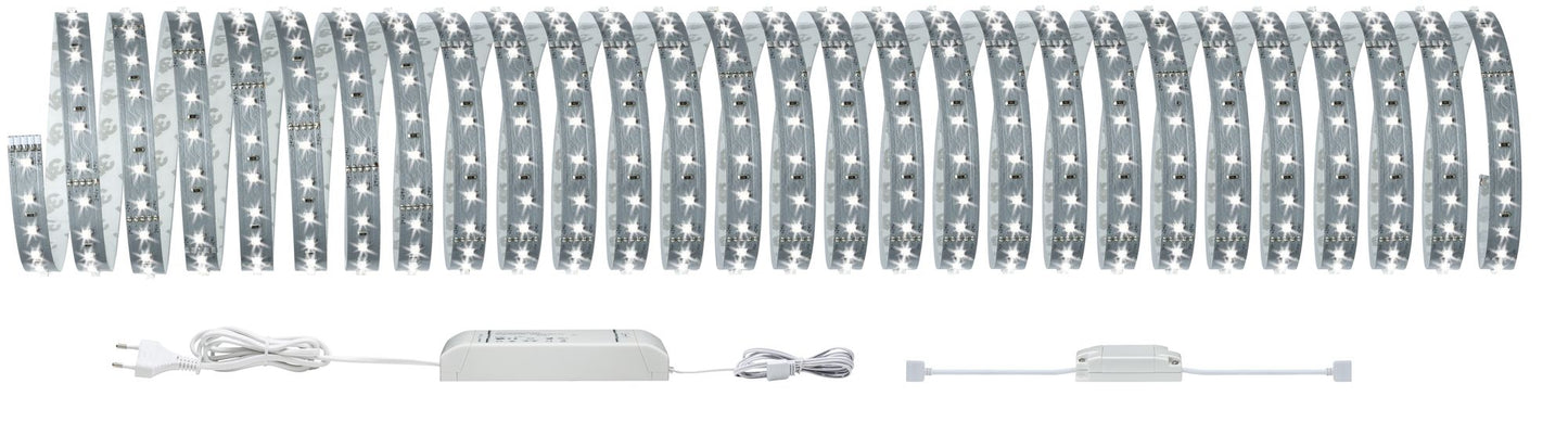 Paulmann Function MaxLED 500 BLE Basisset 10m Tageslichtweiß 48,5W 230/24V Silber