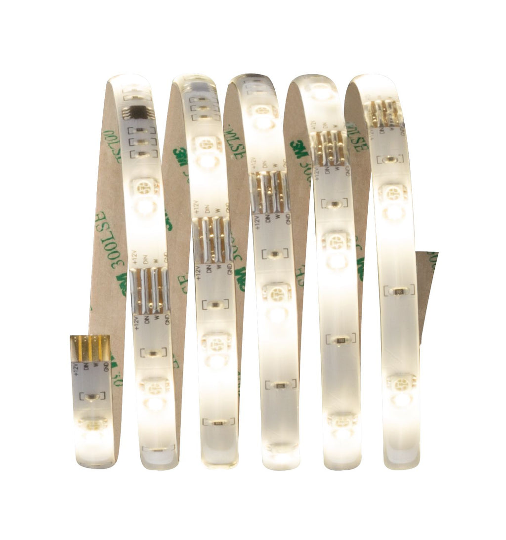 Paulmann Function Digital LED Strip Set 1,5m RGB+W 5,5W 230/12V 24VA Weiß Kunststoff