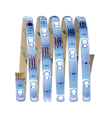 Paulmann Function Digital LED Strip Set 1,5m RGB+W 5,5W 230/12V 24VA Weiß Kunststoff