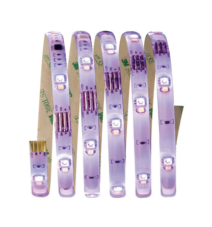Paulmann Function Digital LED Strip Set 1,5m RGB+W 5,5W 230/12V 24VA Weiß Kunststoff