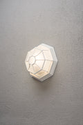 Konstsmide Wand-u. Deckenleuchte, weiss matt, opales Glas