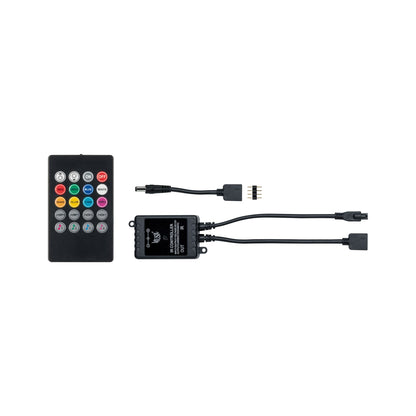 Paulmann Function YourLED RGB-Sound-Sensor 12V DC max.60W Schwarz Kunststoff