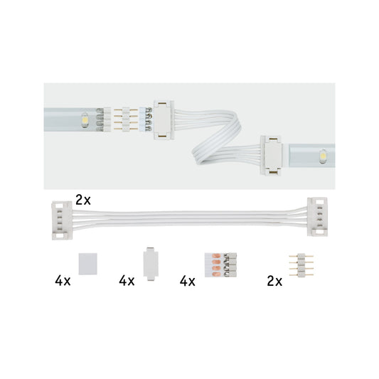 Paulmann Function YourLED Universal Connector 2er Pack Weiß