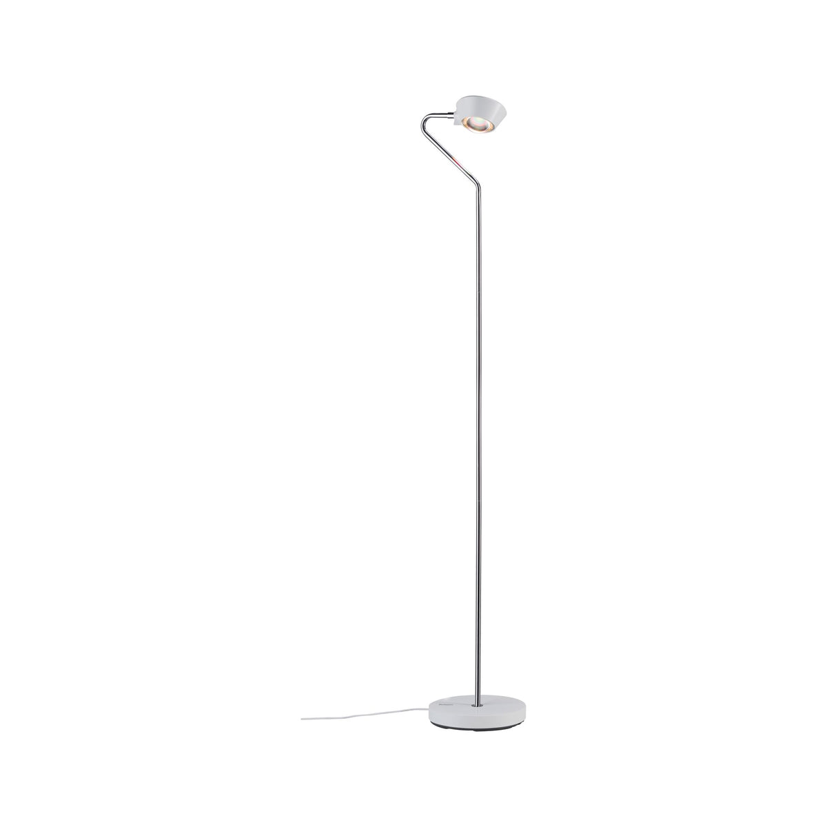 Paulmann Ramos Stehleuchte dim LED 11W Weiß matt Chrom 230V Kunststoff/Metall