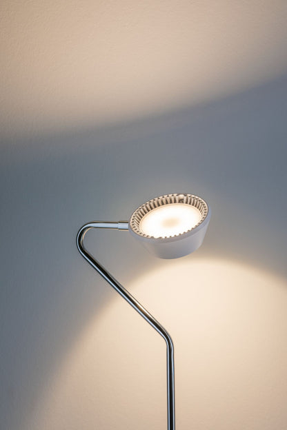 Paulmann Ramos Stehleuchte dim LED 11W Weiß matt Chrom 230V Kunststoff/Metall