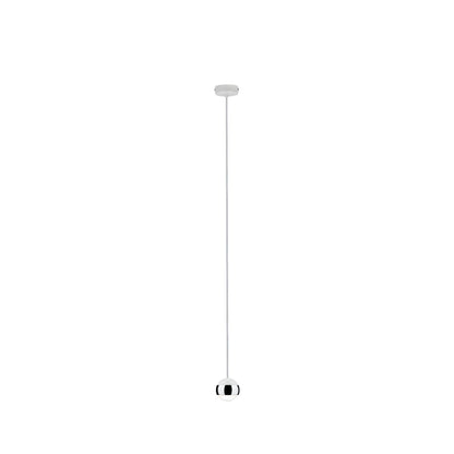 Paulmann Capsule Pendellleuchte LED 1x6W Weiß Chrom 230V Glas/Metall 