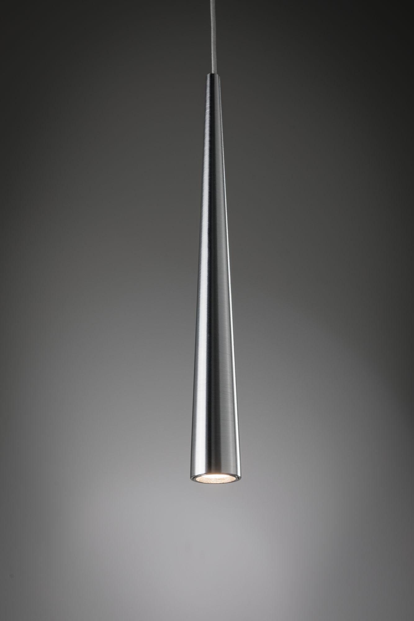 Paulmann Gutta Pendelleuchte LED 1x7W Alu geb 230V Metall