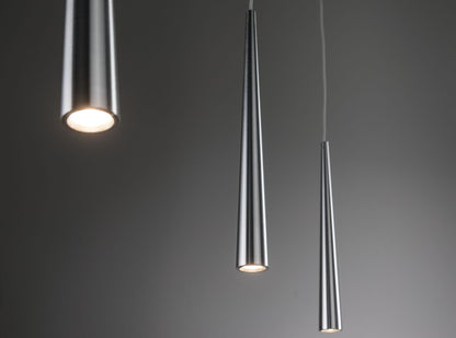 Paulmann LED Pedelleuchte Gutta 3-flammig 3x7W Alu gebürstet dimmbar