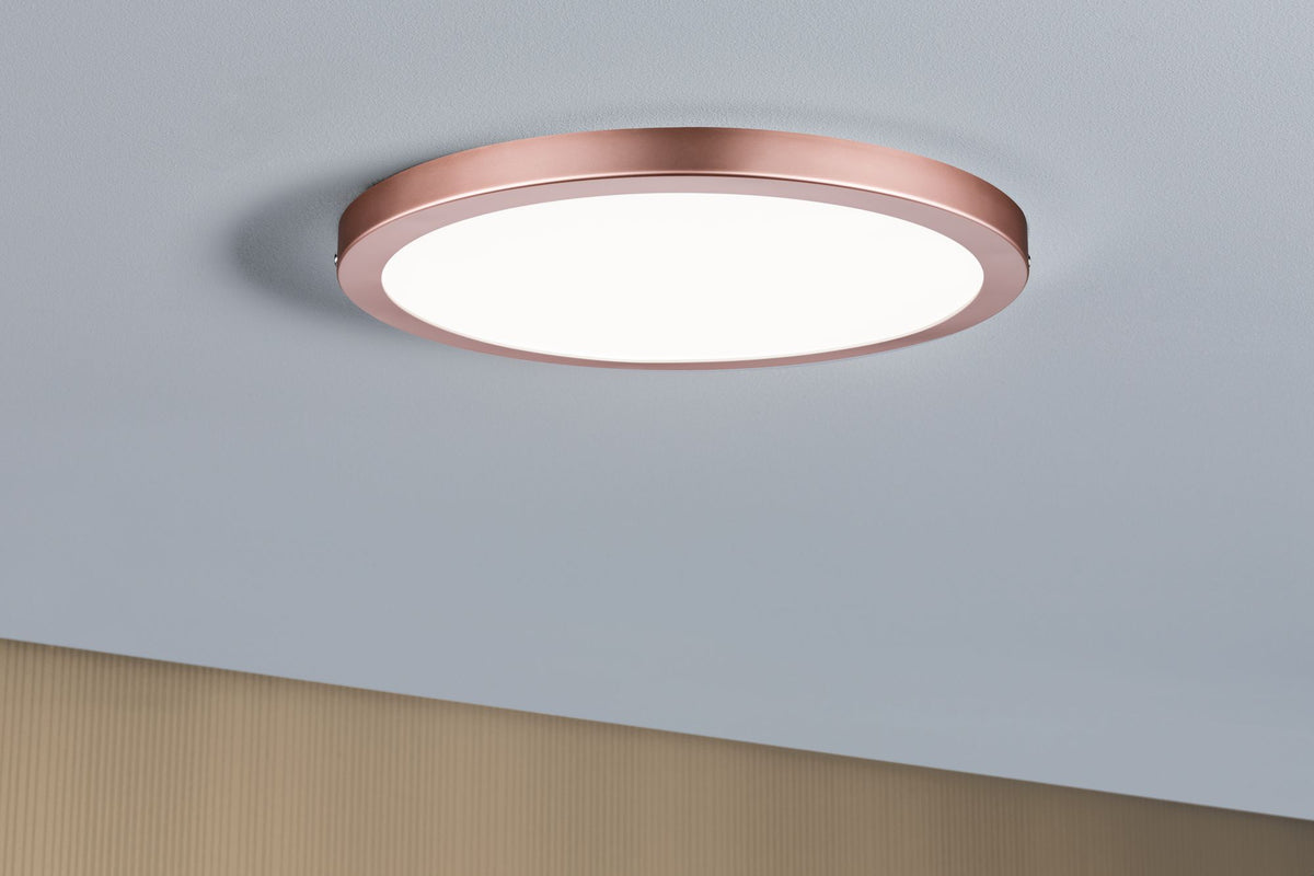 Paulmann WallCeiling Atria LED-Panel 300mm 19W 4000K Rosegold 230V Kunststoff