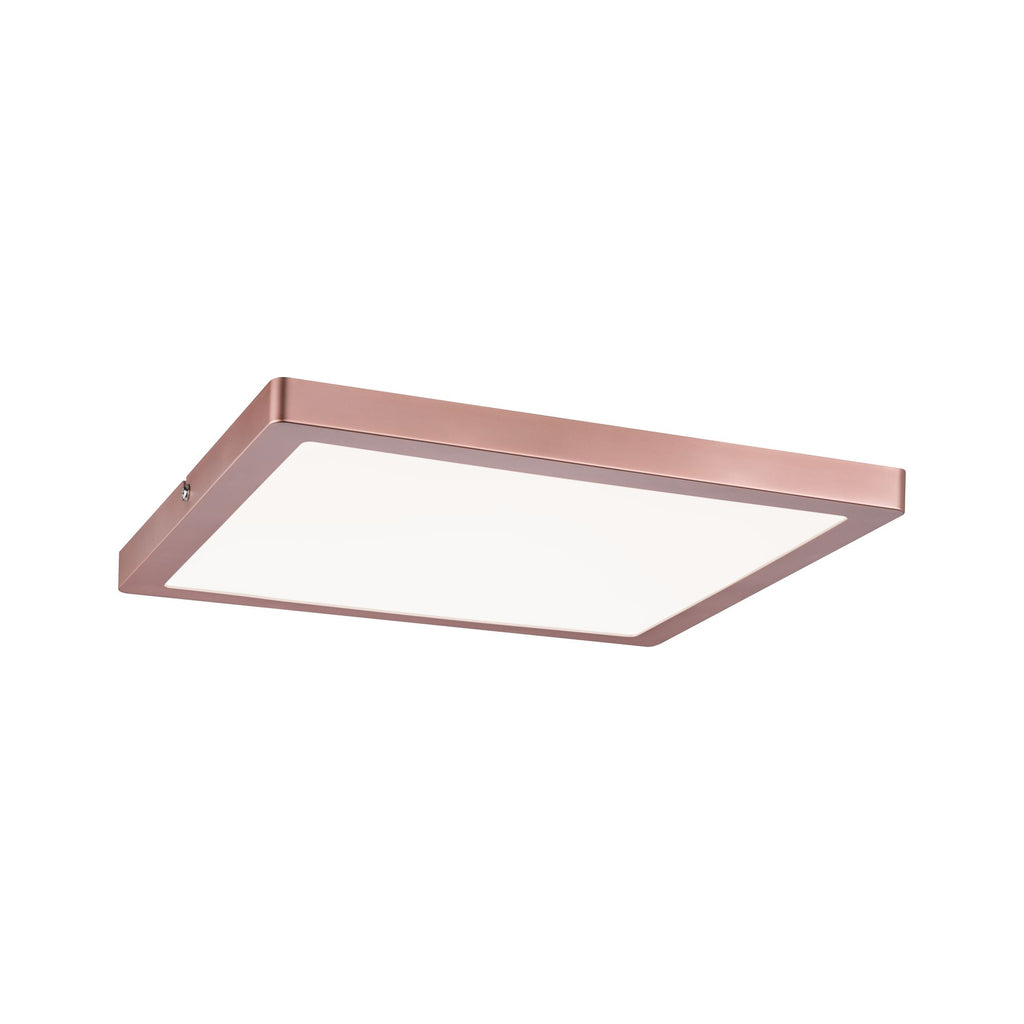 Paulmann WallCeiling Atria LED-Panel 300x300mm 20W 4000K Rosegold matt 230V Kunststoff