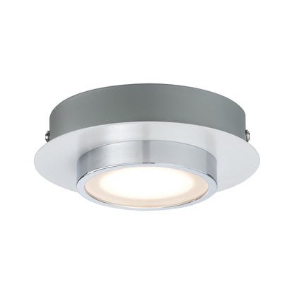 Paulmann WallCeiling Liao LED 1x4,7W Weiß matt Chrom 230V Metall