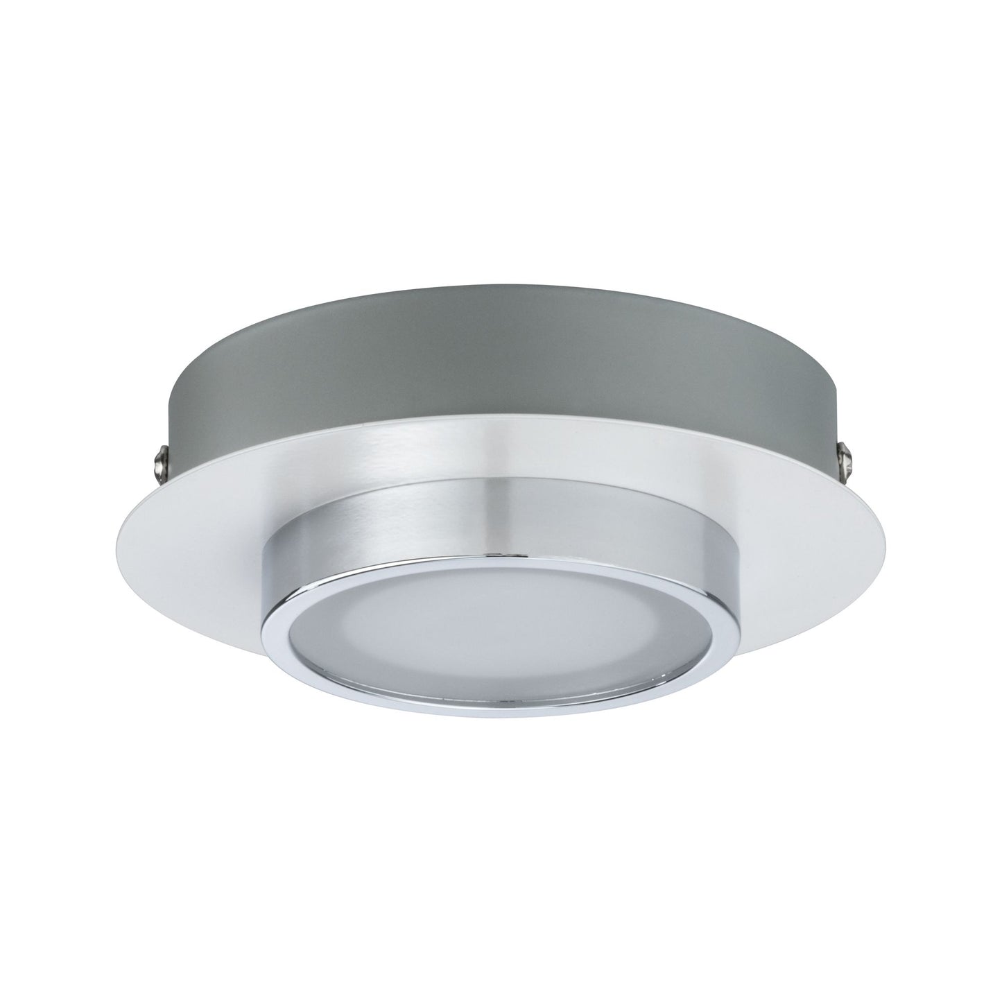 Paulmann WallCeiling Liao LED 1x4,7W Weiß matt Chrom 230V Metall