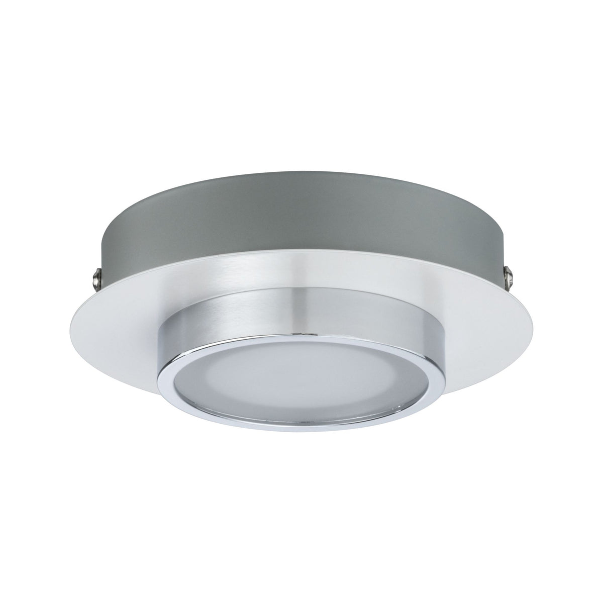 Paulmann WallCeiling Liao LED 1x4,7W Weiß matt Chrom 230V Metall