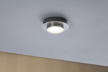 Paulmann WallCeiling Liao LED 1x4,7W Weiß matt Chrom 230V Metall