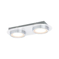 Paulmann WallCeiling Liao LED 1x9,4W Weiß matt Chrom 230V Metall