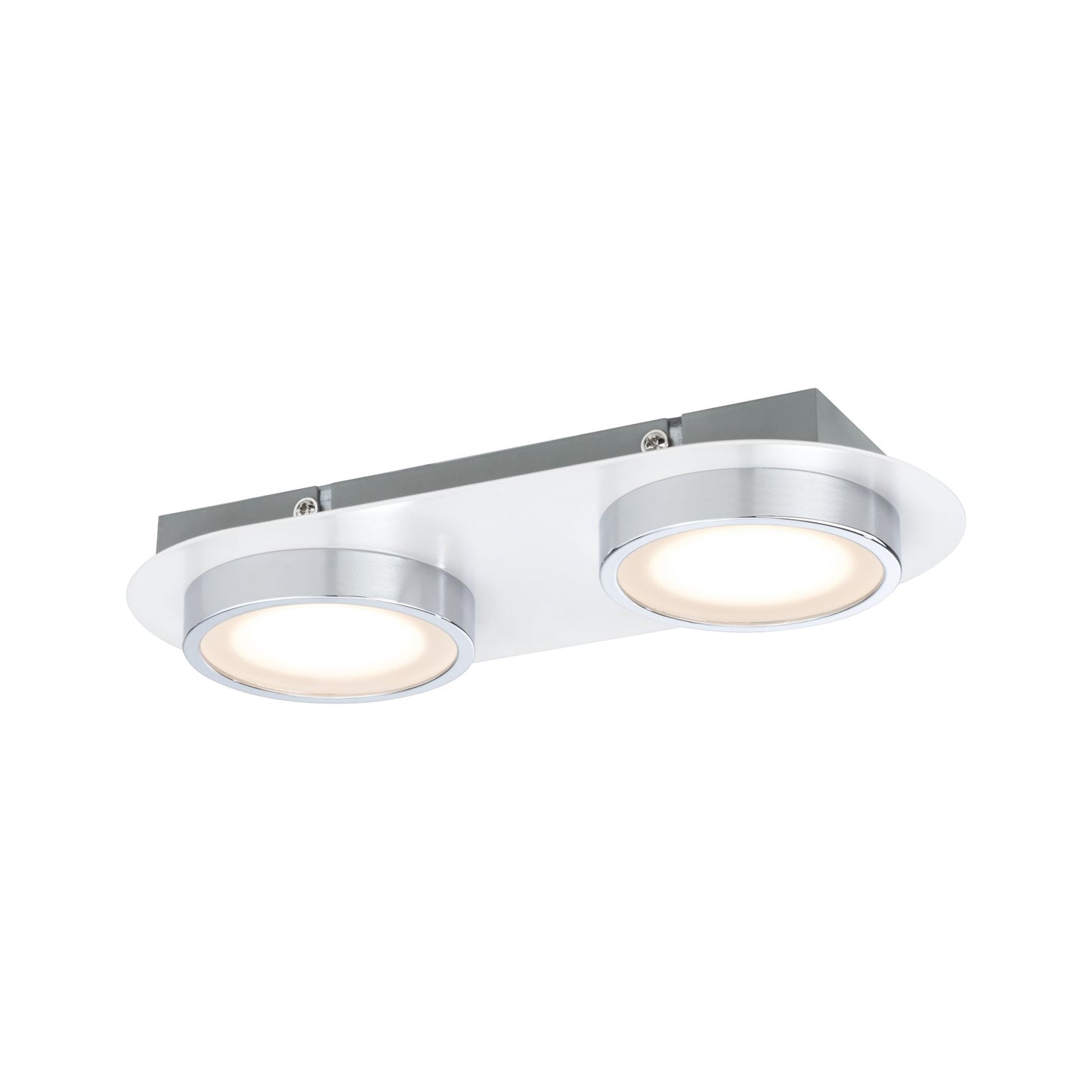 Paulmann WallCeiling Liao LED 1x9,4W Weiß matt Chrom 230V Metall