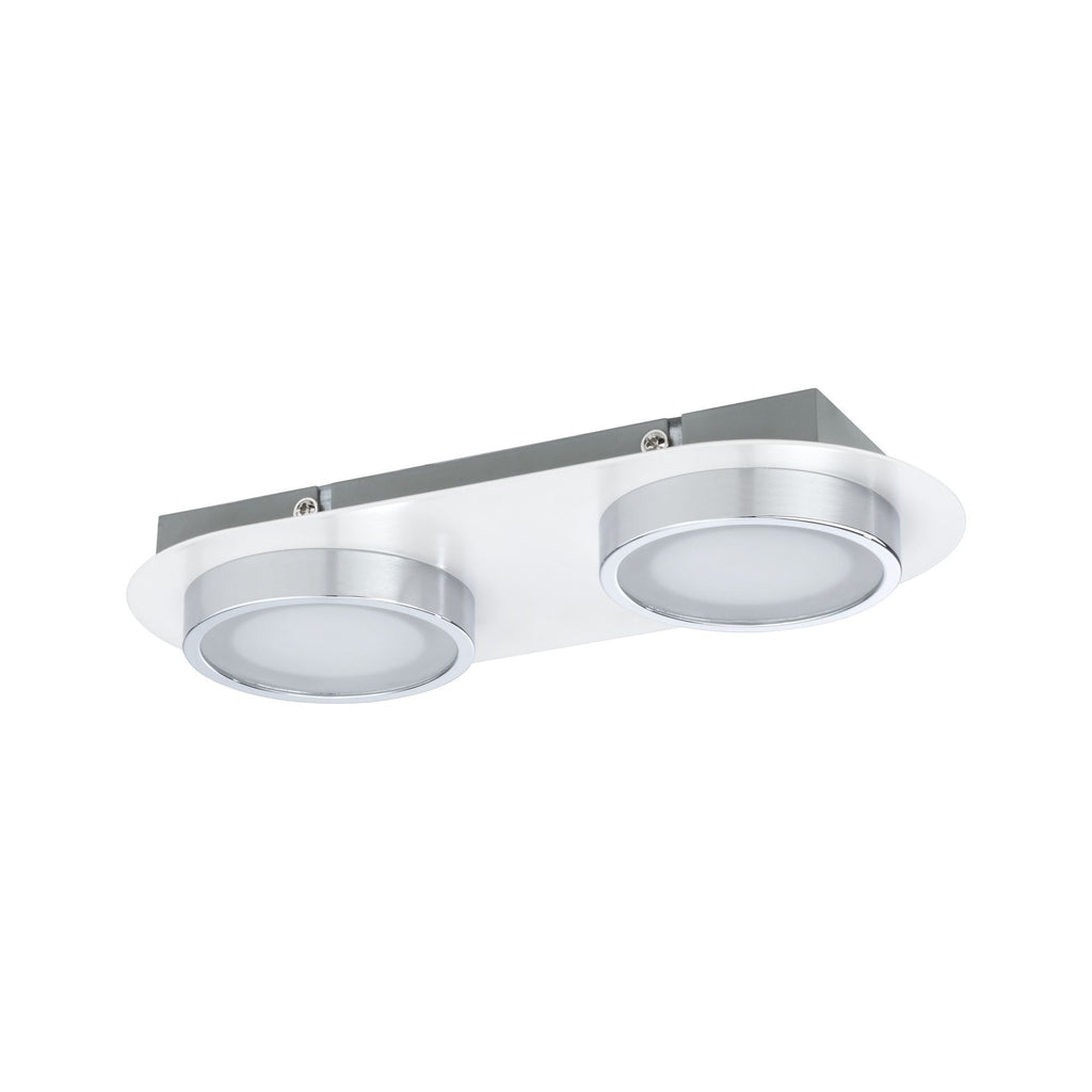 Paulmann WallCeiling Liao LED 1x9,4W Weiß matt Chrom 230V Metall