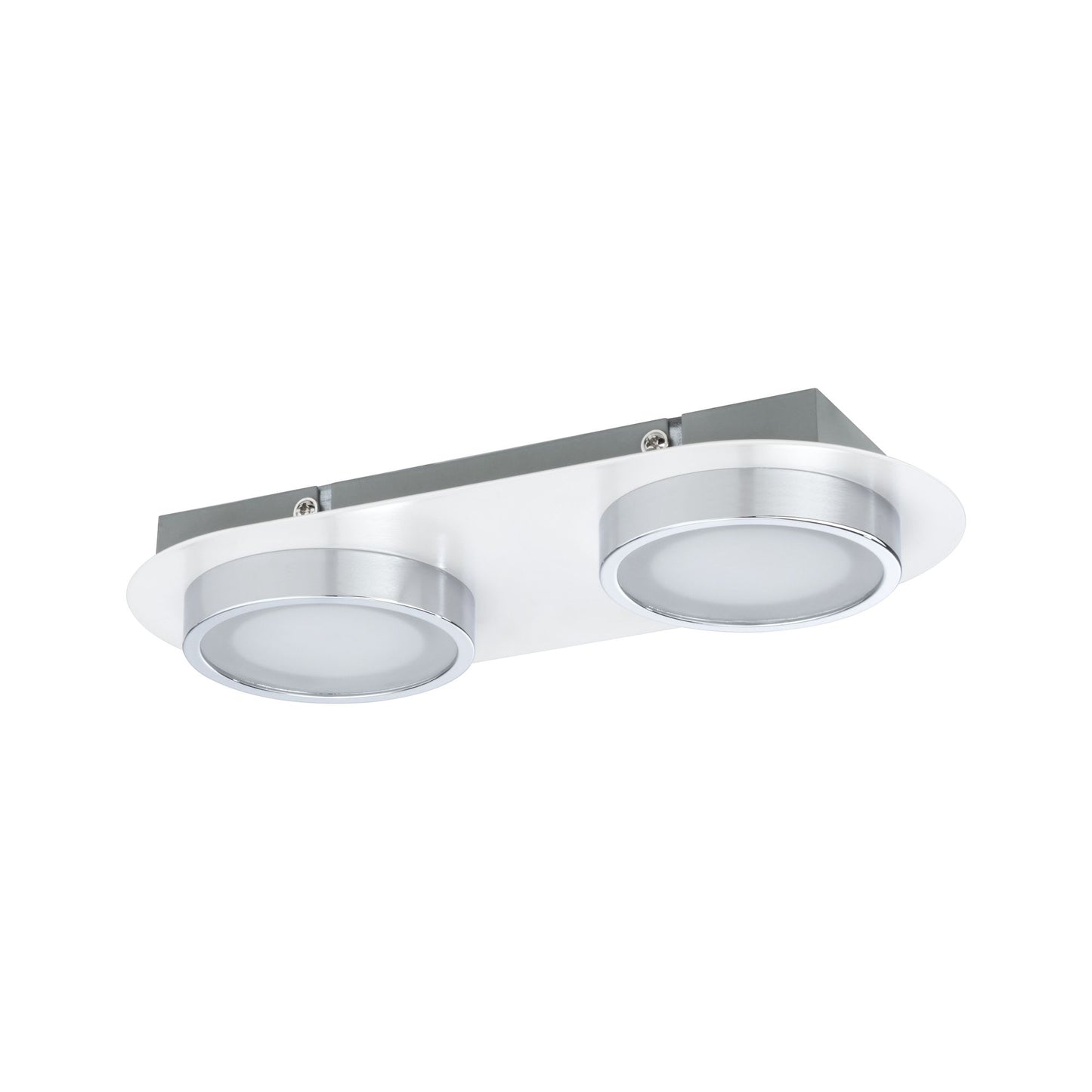 Paulmann WallCeiling Liao LED 1x9,4W Weiß matt Chrom 230V Metall