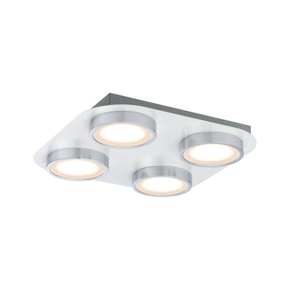 Paulmann WallCeiling Liao LED 1x18,8W Weiß matt Chrom 230V Metall