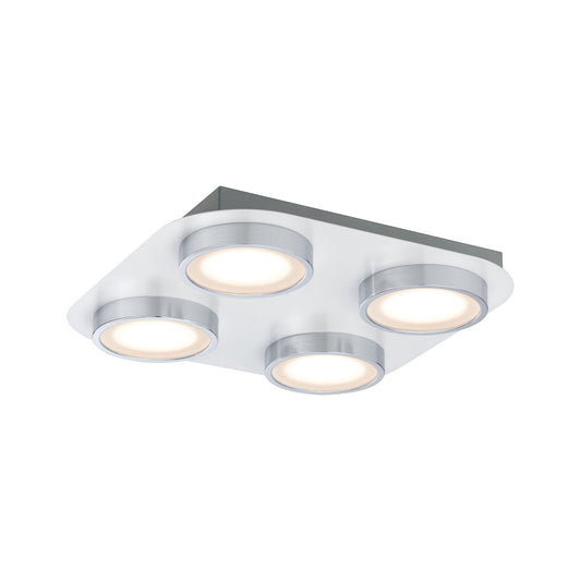 Paulmann WallCeiling Liao LED 1x18,8W Weiß matt Chrom 230V Metall
