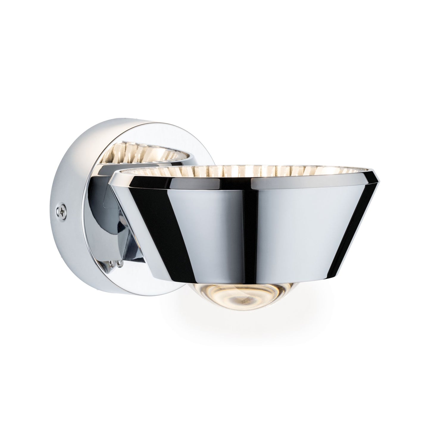 Paulmann WallCeiling Sabik IP44 LED dimmbar 13W Chrom 230V Kunststoff