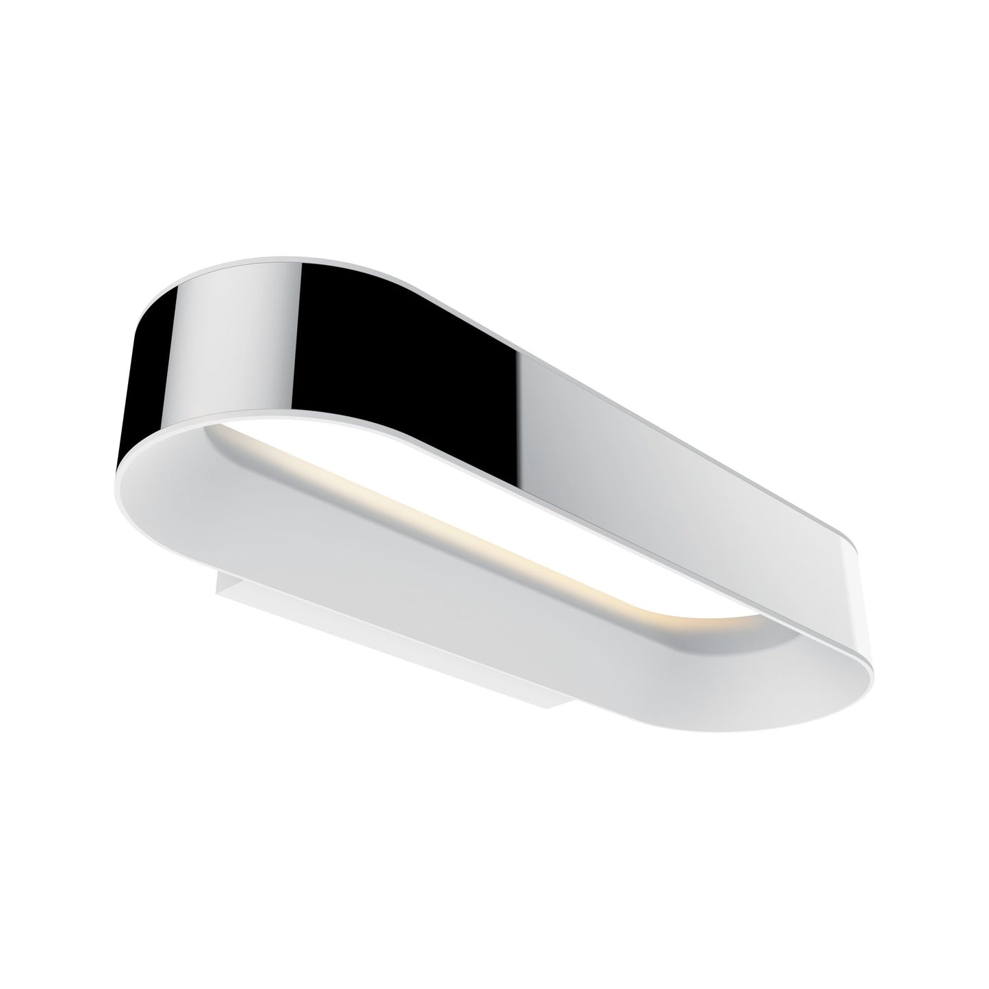 Paulmann WallCeiling Agena IP44 LED dimmbar 1x20W Chrom/Weiß matt 230V Alu/Edelstahl