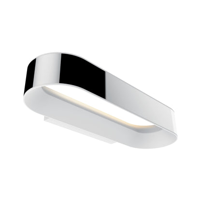 Paulmann WallCeiling Agena IP44 LED dimmbar 1x20W Chrom/Weiß matt 230V Alu/Edelstahl