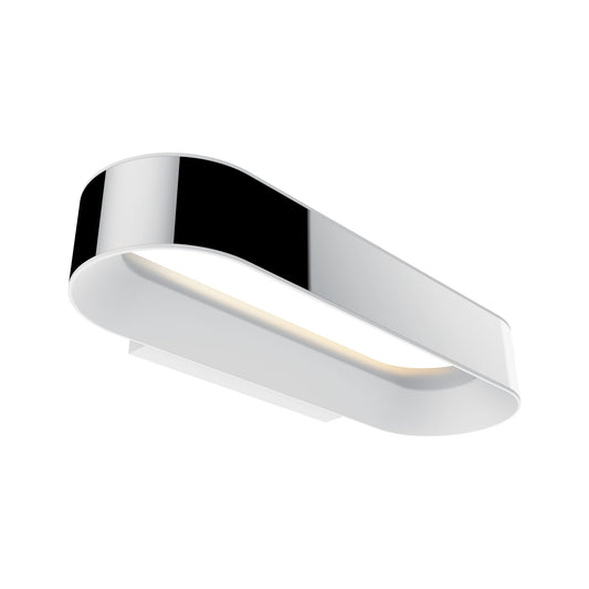 Paulmann WallCeiling Agena IP44 LED dimmbar 1x20W Chrom/Weiß matt 230V Alu/Edelstahl